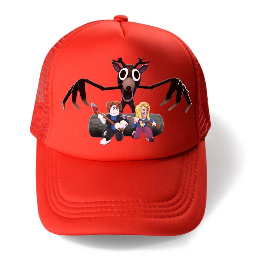 Kids Girls Fashion Accessories 99 Nights In The Forest Printed Casual Hats Peaked Baseball Caps Knitted Hat