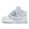 Air Jordan Sky Jordan 1 TD Azzurro Tinta Sneakers da Bambino Bianco Azzurro Ghiaccio BQ7196-411