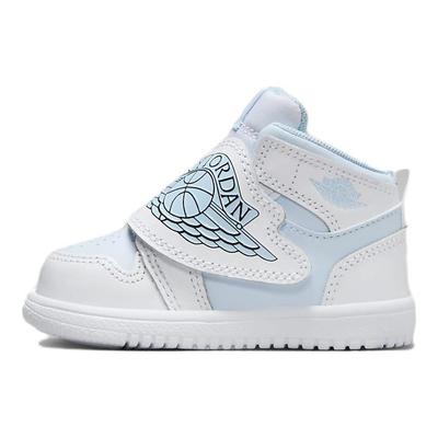 Air Sky Jordan 1 TD Blue Tint Baby Sneakers White Ice-Blue BQ7196-411