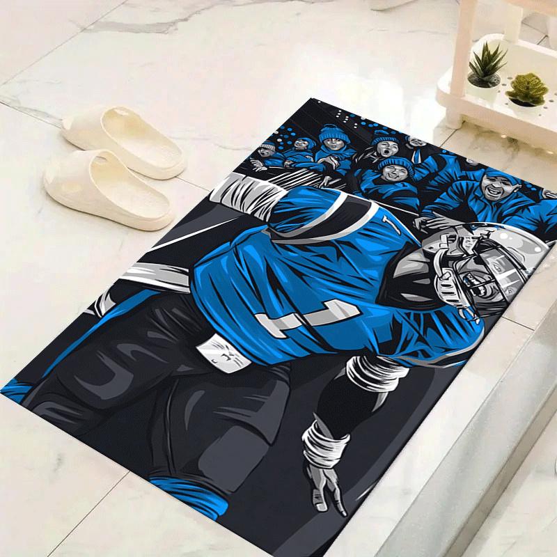 1pc Dab on Em’ Pattern Area Rug, Anti Slip Non Shedding Stain Resistant Carpet 60cm by 90cm