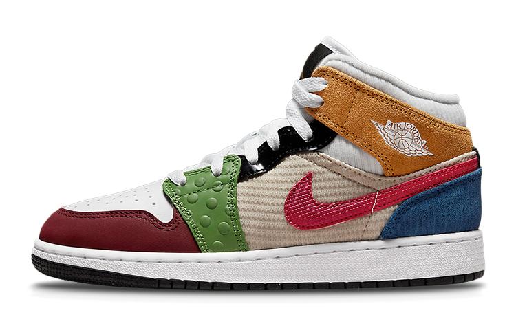Jordan 1 Mid SE Messy Room GS DR6957-100 37.5