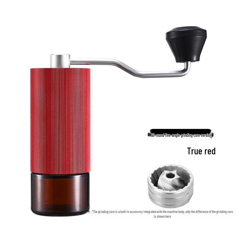 Portable Manual Coffee Grinder with Stainless Steel Core
