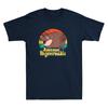 Become Ungovernable Moo Deng Funny Baby Pigmy Hippo Moo Deng Retro Men's T-Shirt