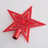 20PCS Christmas Tree Toppers Pentagram Accessories Electroplated Tree Toppers Garland Accessories Christmas Decorations