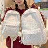 Children Elementary School Students  Girls Spring Outings  Small Backpacks  Junior High School Students Striped Backpacks