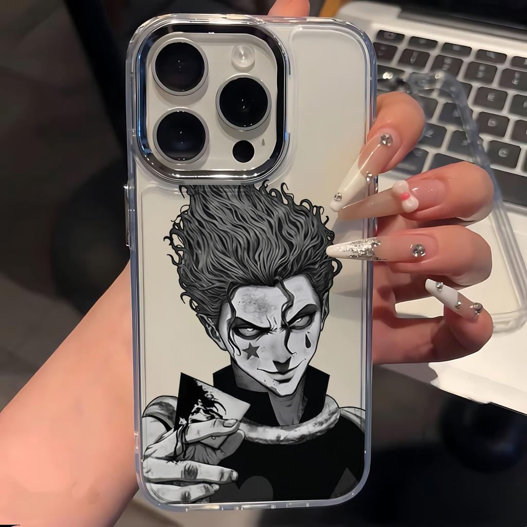 Μαύρη Θήκη Κινητού HUNTER×HUNTER Anime Hot Για IPhone 17 16e 16 15 14 13 12 11 Mini Pro Max X XR XSMAX 8 7 Air Plus Μαλακό Κάλυμμα