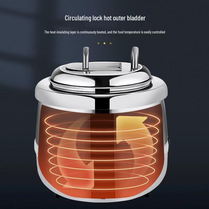 Naijiang Commercial Electric Stainless Steel Soup Warmer