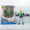 Pixar Toy Story Buzz Lightyear Action Figure With Helmet Openable Sound Pop Out Wings Boy Toy Collectible Model Surprise Gift
