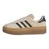Originals Gazelle Women's Skate Shoes Beige Black JS3892