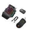 Adattatore Convertitore Gamepad Cablato Mobile Tastiera Mouse da Gioco per Edizione Android