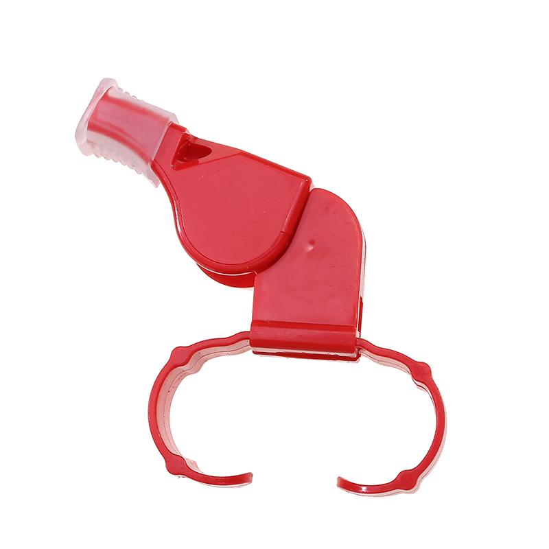 1PC Referee Finger Whistle Football Training Equipment Whistle Safe Ring Whistle Mouth Whistle With Tooth Guard For Sport