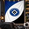 Nástěnná tapisérie Hamburger SV Fotbalový potisk Látka do obývacího pokoje Ložnice Domácí dekorace