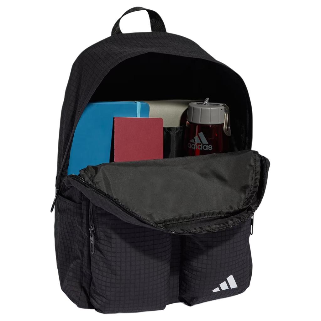 Adidas Campus Polyester Backpack Unisex Black KA6767