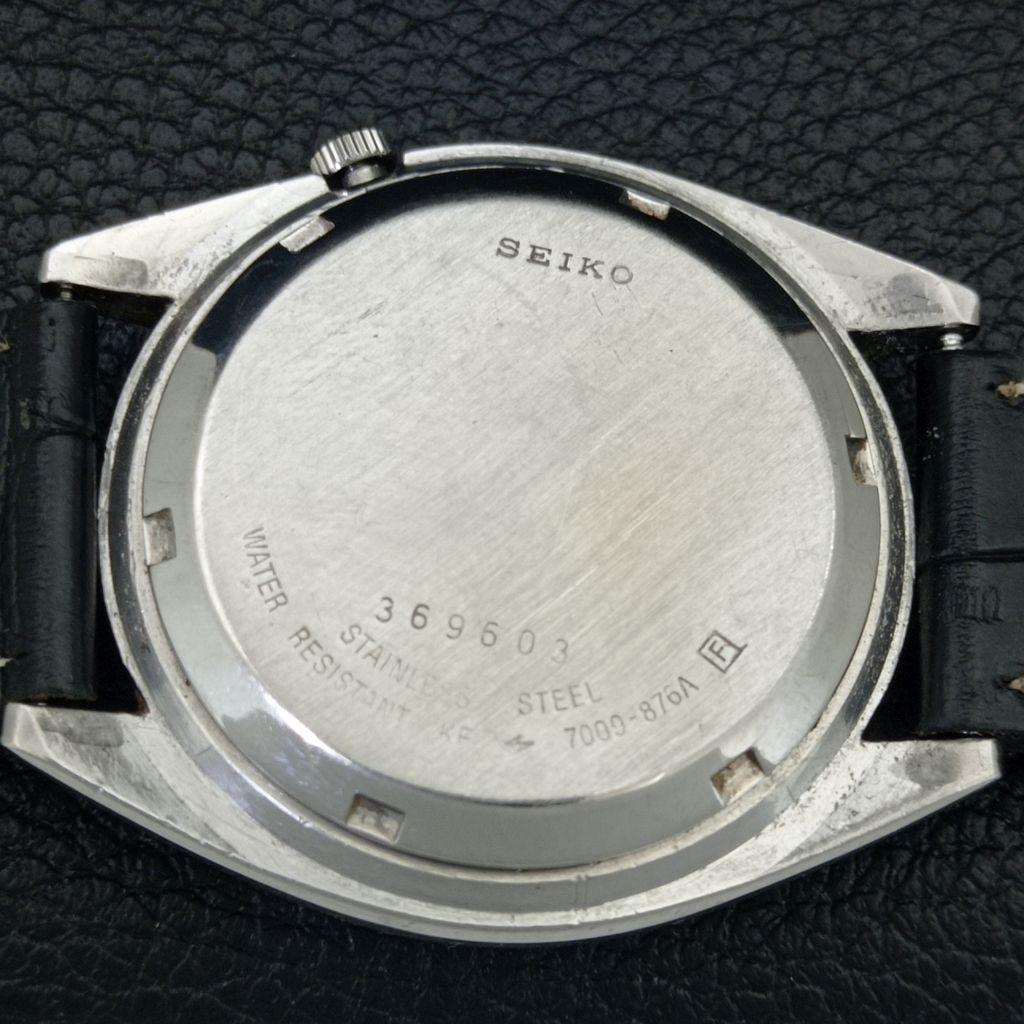 AUTOMATIC VINTAGE SEIKO 5 JAPAN 7009A MENS ORIGINAL DIAL WATCH A706993-1