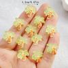 30Pcs New Mixed Nail Art Resin Coconut Tree Designer Charms Rhinestones DIY Craft For Nail 3D Decorations