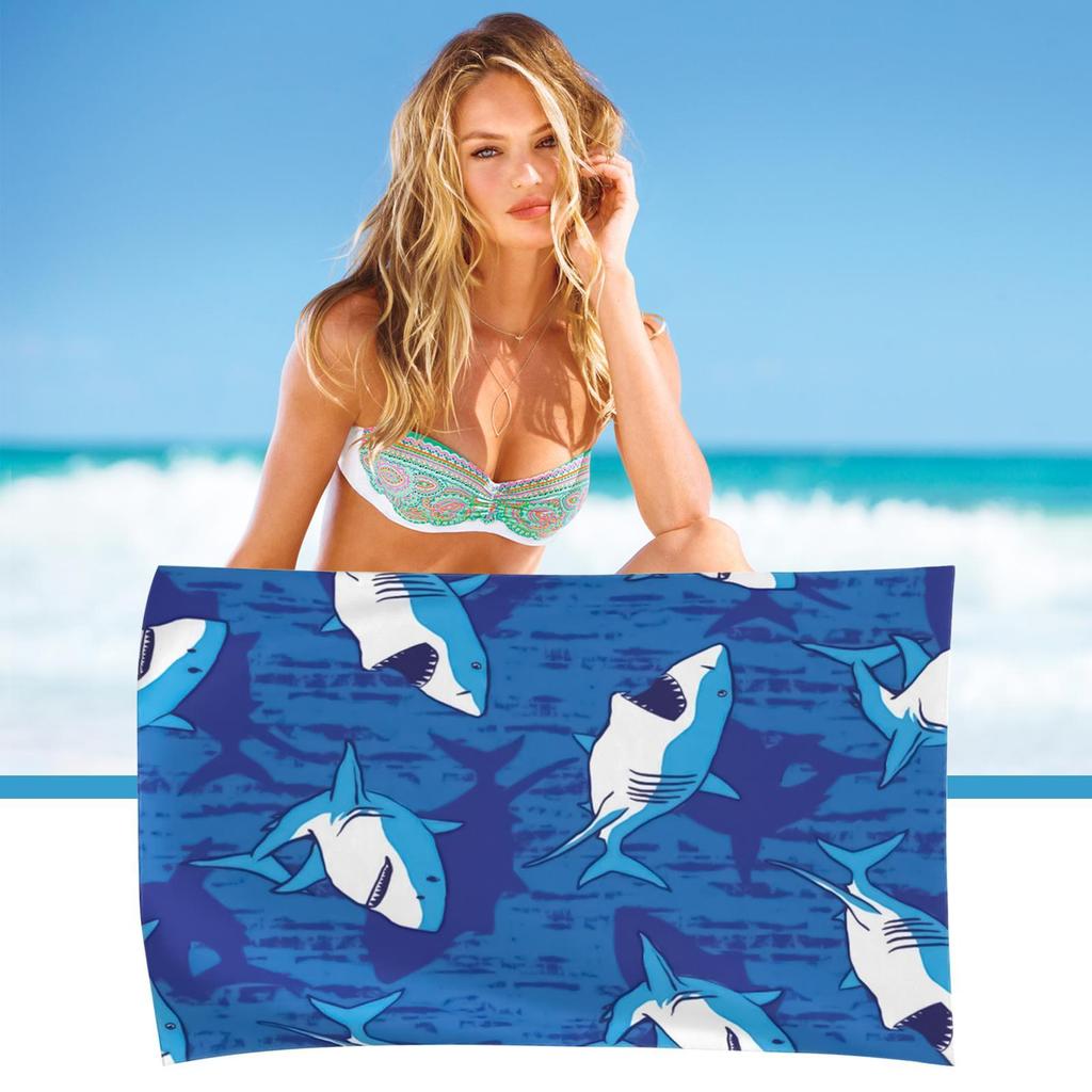 Travel Beach Towel Cute Quick Dry Towels For Beach Large Sandproof Sweat Rags Cleaning Wipe For Gym Travel Camping Swimming