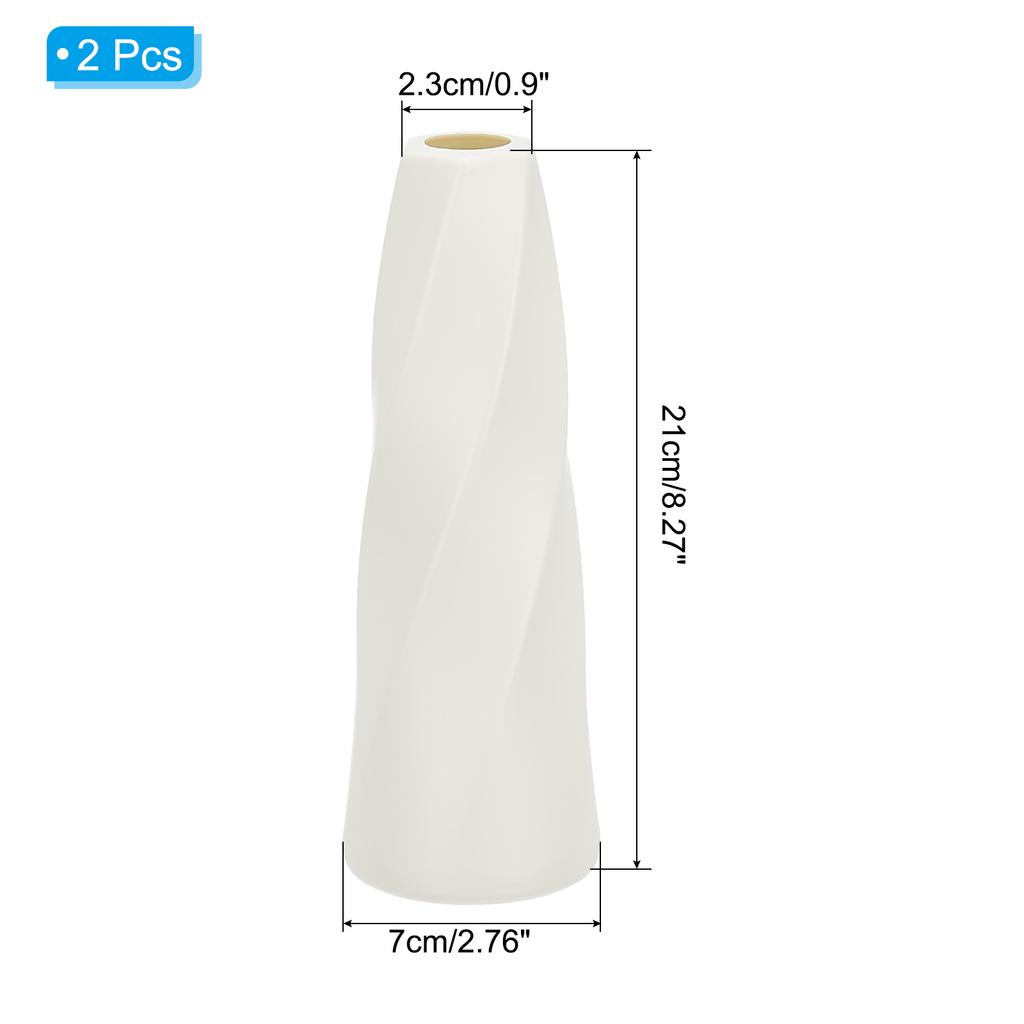 2/5/10pcs Flower Vases PE Vase for Flowers Stylish Flower Vase for Bouquet Decorative Floral Vase for Home Living Room Office