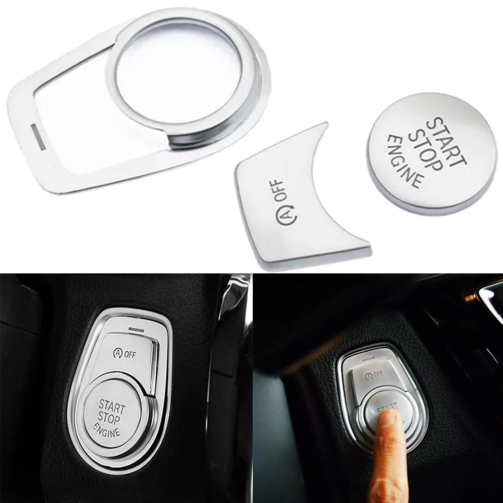 Engine Start Stop Cover Button Cover Trim Car Engine Start Stop Button