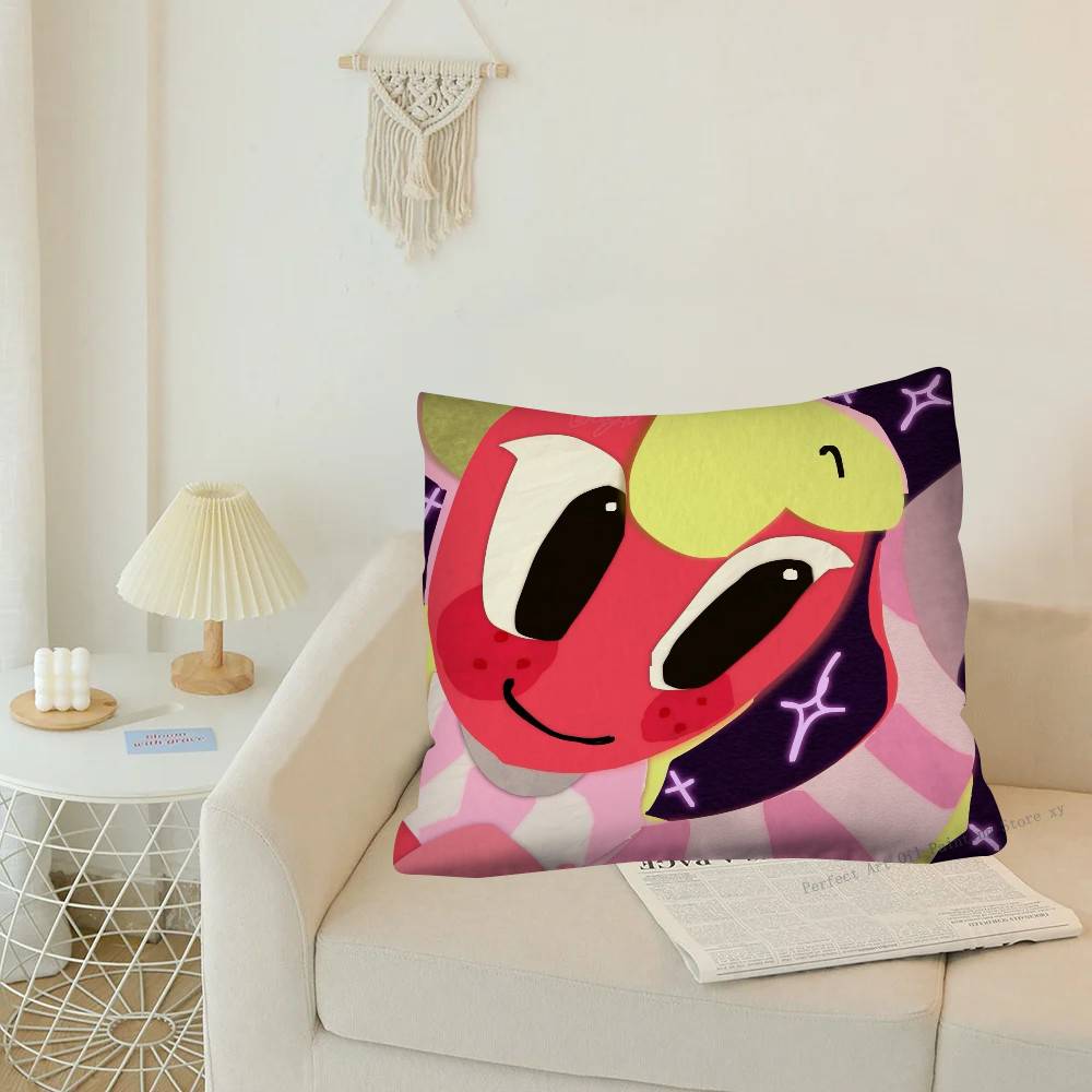 1 pezzo Federa per Cuscino Sprout D-Dandys W-World Federa Quadrata alla Moda Camera da Letto Divano Stanza Decorazione Ins Tempo Libero