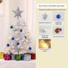 60cm Luminous White Mini Christmas Tree for Desktop Holiday Decor