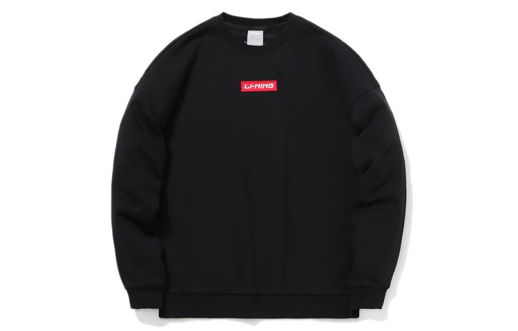 Li Ning Sweatshirt Unisex New Standard Black AWDQ652-6 M