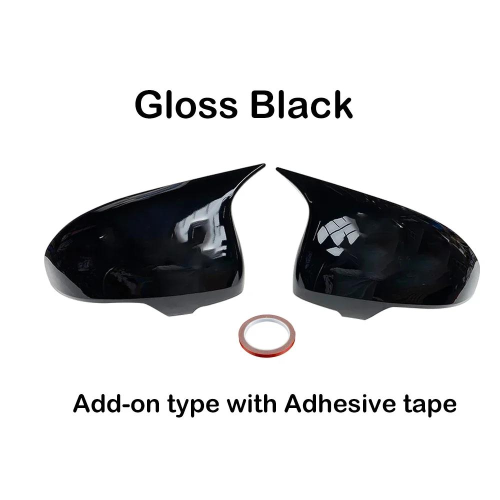 

For Toyota Mark X Reiz 2010 2011 2012 2013-2017 ABS Car Rearview Side Mirror Cover Wing Cap Exterior Door Housing Shell Trim Add-on Type Black