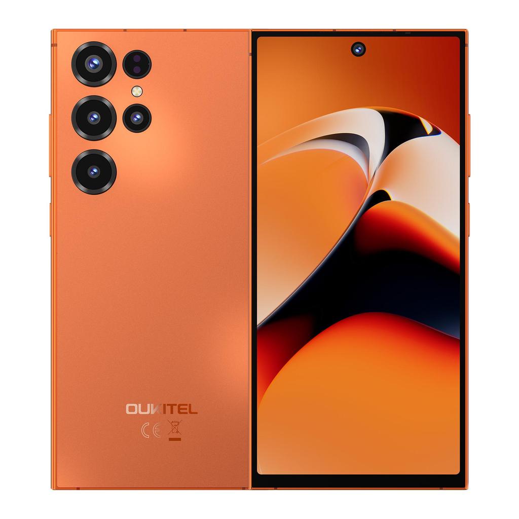 Oukitel C67 Android 16 Handy Entsperrt 2026-24GB+256GB, 6,73'' Smartphone 5000mAh, 64MP+8MP, 3,5mm Klinke /GPS/Gemini