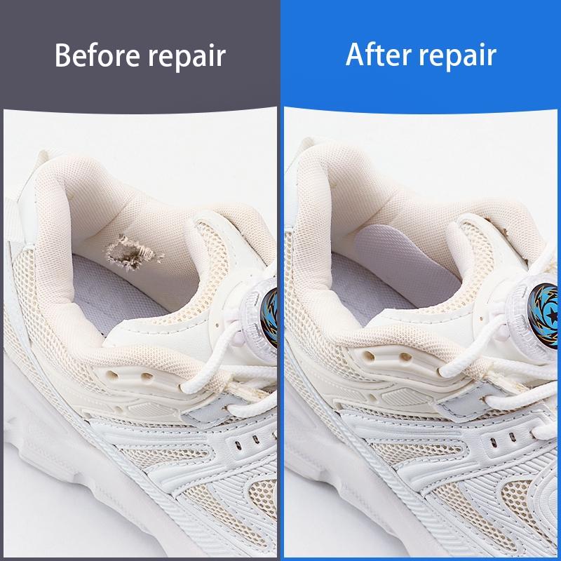 8 Stück/Set Sportschuhe Flicken Vampir Reparatur Schuhsohlen Flicken Fersenschutz Klebeflicken Reparatur Schuhe Ferse Fußpflege Produkte