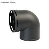 Elbow Duct Connector 60/75mm L-Shape Car Diesel Air Parking Heater Ducting Pipe Outlet Connector for Eberspaecher for Webasto