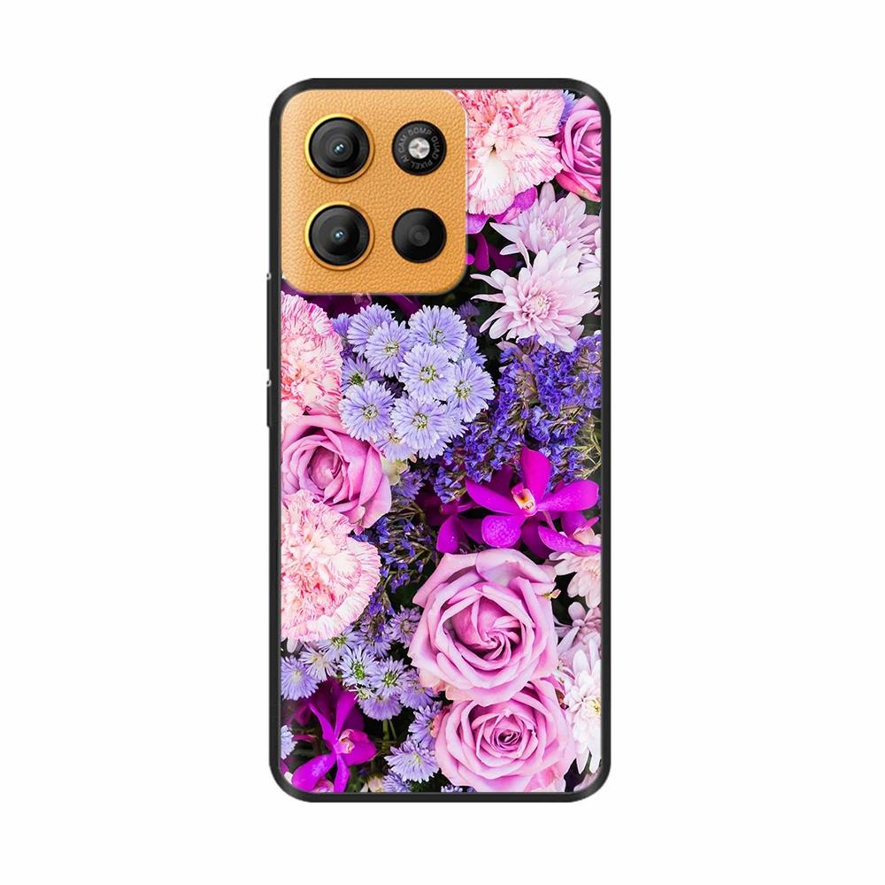 For Motorola G15 Case Cute Phone Case Funny Back Cover For Moto G15 Power Camera Protection Soft Original Liquid Silicone Cases