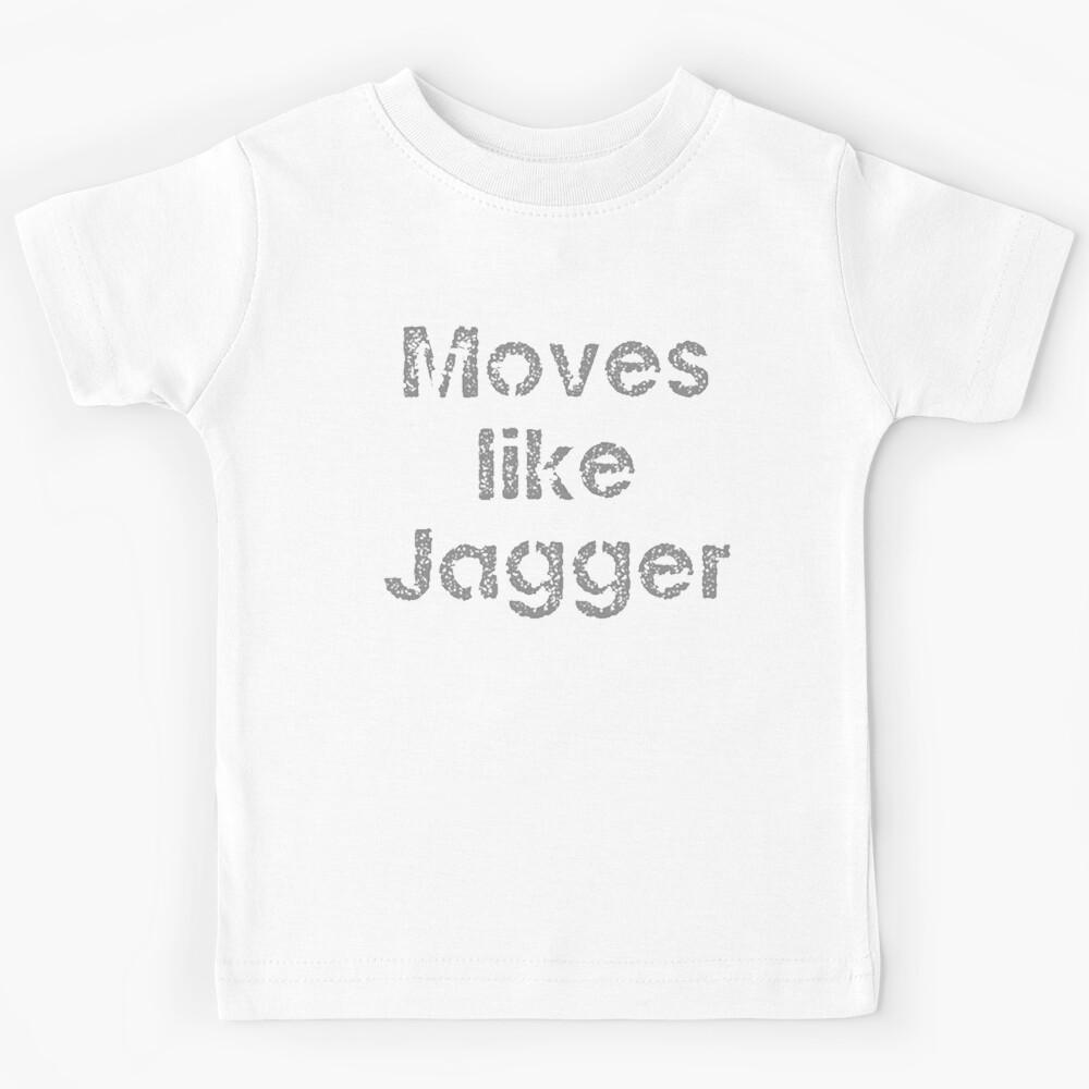 Moves like jagger minimalist Kids T-Shirt 100