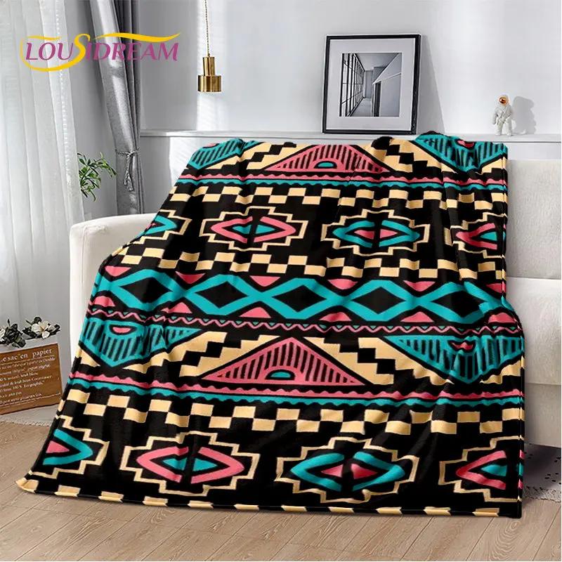 Bohemia Nordic Persia Series Soft Plush Blanket,Flannel Blanket Throw Blanket for Living Room Bedroom Bed Sofa Picnic Cover Kids