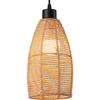 Rattan Chandelier Light Led Light Vintage Boho Style Hanging Light Pendant Lamp for Home Room Decoration Lighting Fixture E27
