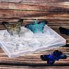 Earring Resin Mold Jewelry Casting Molds Silicone Pendant Mould Epoxy Resin Mold DIY Craft Mould for DIY Brooch Necklace