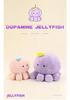Jellyfish Plush Toy: Soft Marine Animal Octopus Pillow for Bedside or Gift