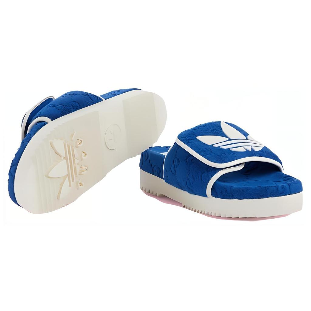 Adidas GG Platform Sandal Blue Cotton Sponge Men Sneakers 702412-UU010-4160