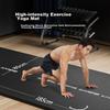 Li-Ning Yoga Mat for Men, Thick Non-Slip Fitness Mat, Shock-Absorbing Silent Large Wide Home Exercise Mat