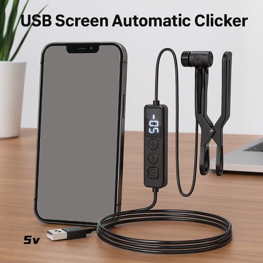 Digital Display Auto Clicker Device Continuous Auto Like Tap Device Video Live Streaming