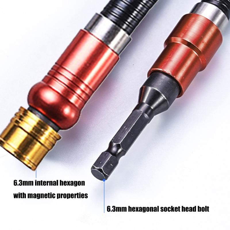 Double Direction Alloy Steel Bit Holders Double Direction Hex Shanks Bit Holders For Handheld And Power Tool Applications