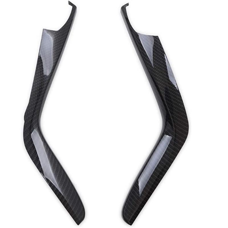 Carbon Fiber Gear Shift Panel Cover Trim For Honda Civic 10th 2016 2017 2018