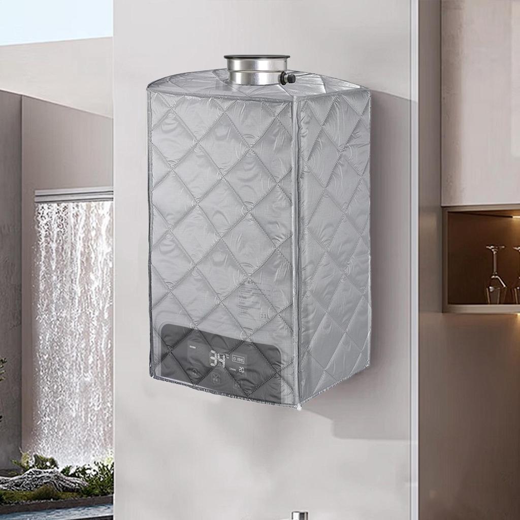 Outdoor Water Heater Cover All Weather Waterproof Dustproof Protective Enclosure for Tankless Heater Patio Tankless Enclosure