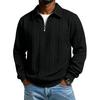 Men's Color Half-Zip Shirt for Casual Daily Wear