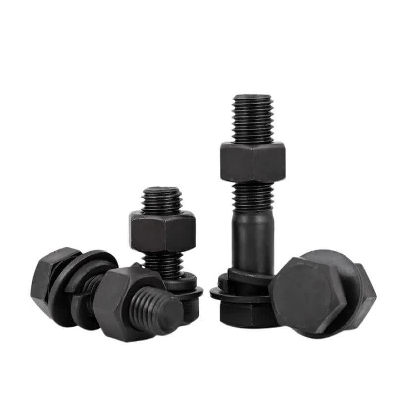 Class 12.9 High-Strength Hex Head Bolt & Nut Set