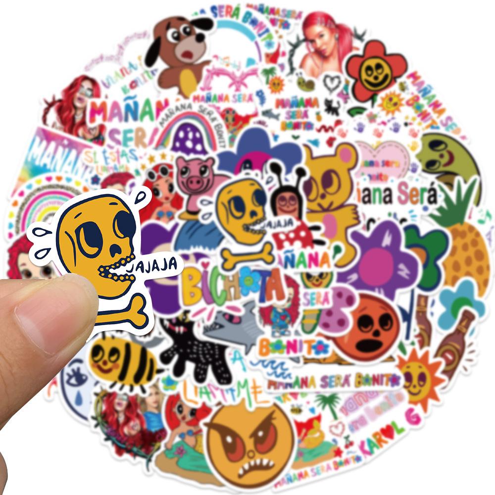 52 Albums Manana Sera Bonito Graffiti Stickers Decorate Guitar Suitcase Waterproof Popular