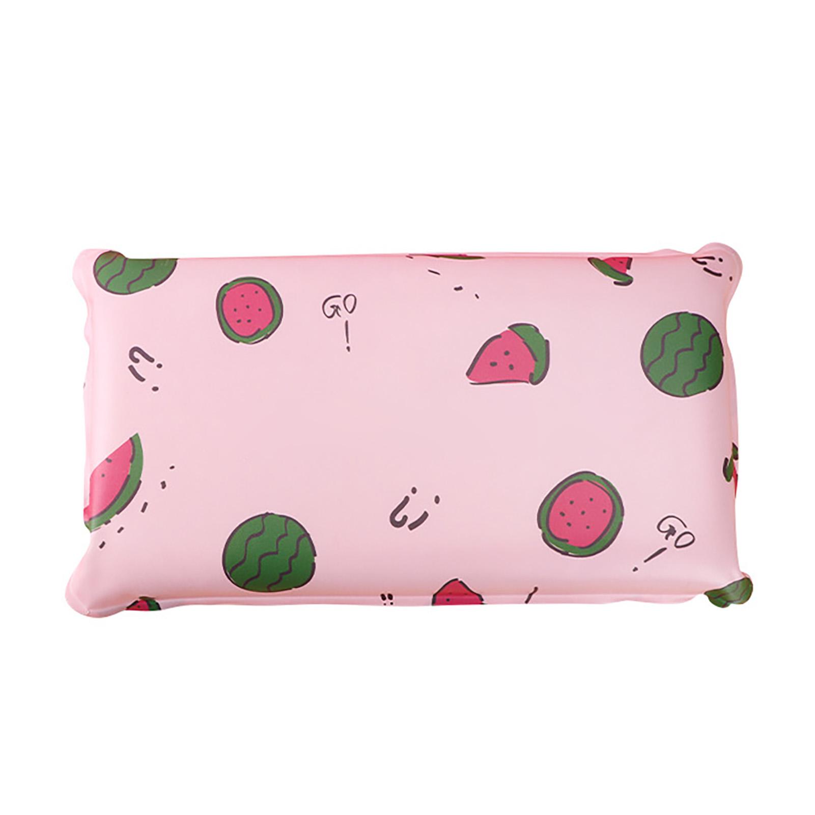 Cooling Pillow Quick Cooling Soft Skin Friendly Washable Cartoon Summer Pillow for Kids Students Watermelon Foundation 1400₽
