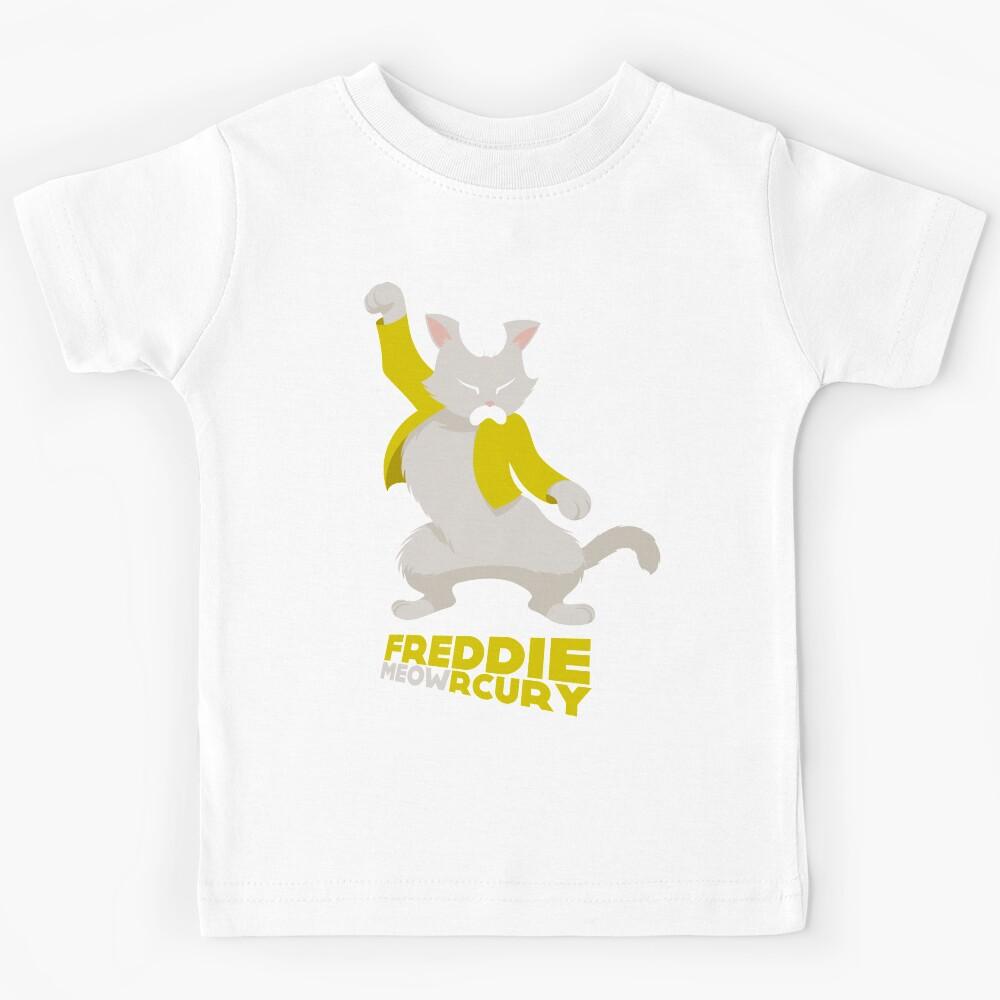 Freddie Meowrcury Kids T-Shirt