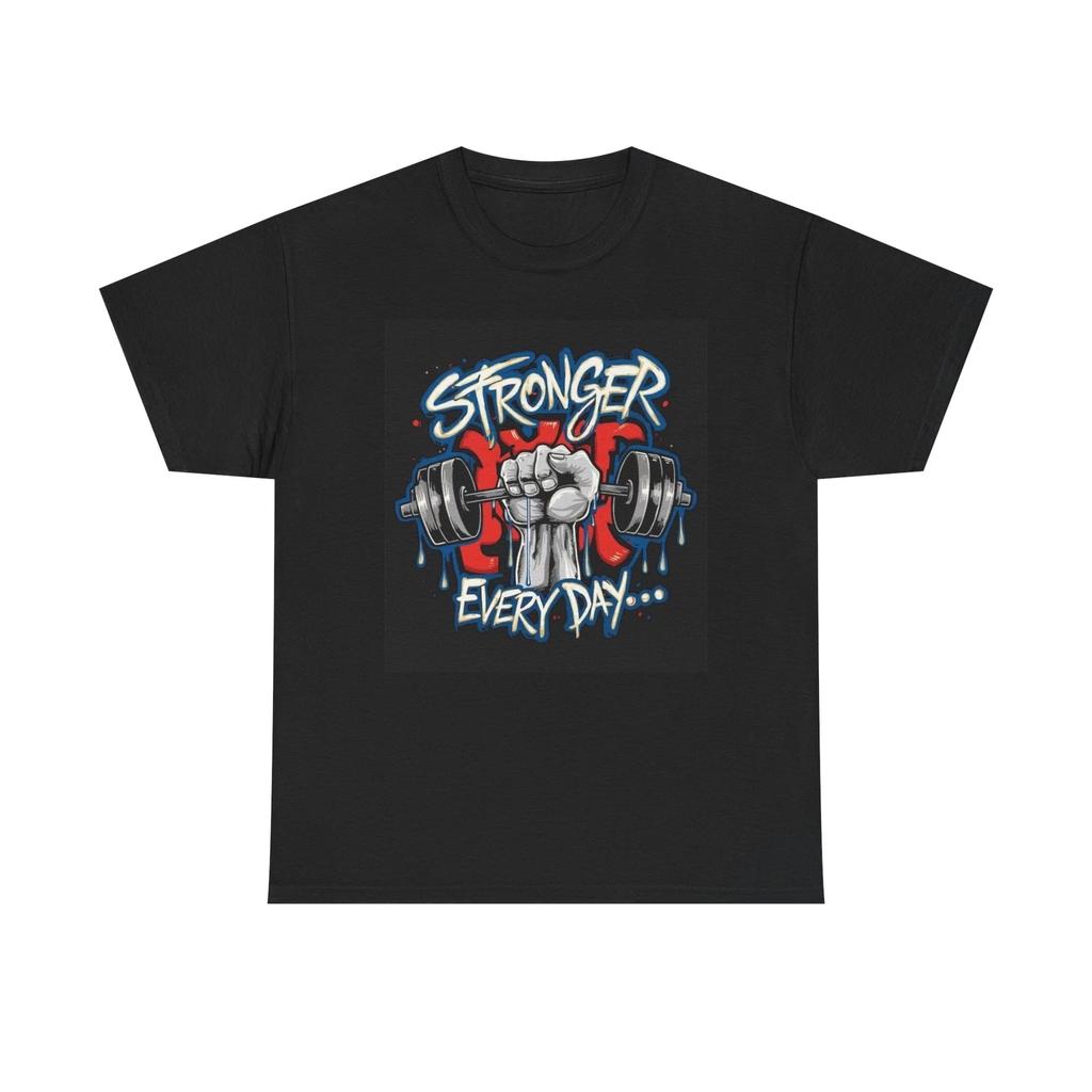 Men's and Women's T-shirts Stronger Every Day Graphic