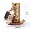 Solar Bird Feeder Metal Outdoors Hanging Bird House with Light Gift Ideas for Bird Lovers Outdoor Garden Backyard Decoration