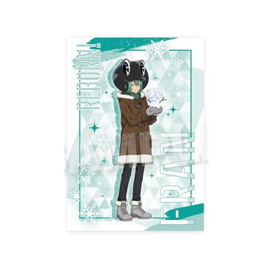 Katekyo Hitman REBORN Fran Stoff-Multi-Poster Flauschige Winter-Version