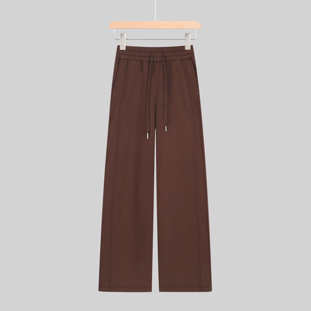 Women's High-Waisted Wide-Leg Yoga Sweatpants - Slimming & Loose Fit